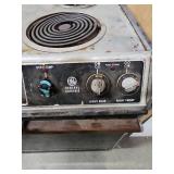 GE Electric Cooktop Stove - can