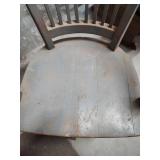 Vintage Traditional Wooden Banker