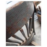 Vintage Traditional Wooden Banker