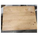 Set of 3 Wooden Folding TV Tables - slight finish wear, one hs a couple of shallow holes in the top.  All need a good cleaning