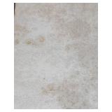 30" square folding card table - needs a good cleaning on top but no rips or tears in the finish.  Overall good condition