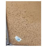 30" square folding card table - needs a good cleaning on top but no rips or tears in the finish.  Overall good condition