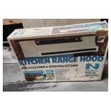 Vintage 1970s Nautilus 30"  Solid State Kitchen Range Hood - Model NY 3008 - New in Sealed Box