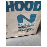 Vintage 1970s Nautilus 30"  Solid State Kitchen Range Hood - Model NY 3008 - New in Sealed Box