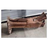 Vintage Simplex No 22 Railroad Jack Ratchet -Lever - 10-Ton - Templeton, Kenly & Co  - heavy with patina - function not verified