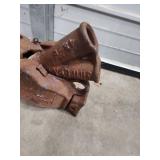 Vintage Simplex No 22 Railroad Jack Ratchet -Lever - 10-Ton - Templeton, Kenly & Co  - heavy with patina - function not verified