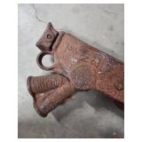 Vintage Simplex No 22 Railroad Jack Ratchet -Lever - 10-Ton - Templeton, Kenly & Co  - heavy with patina - function not verified