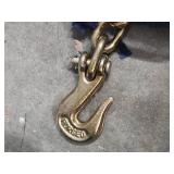 Grade 70 Transport Chain with Gold Toned Finish 5/16" x 20ft - appears new in open bag, bag has splits on side.