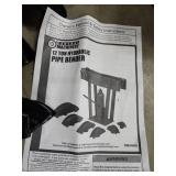 Central Machinery 12 Ton Pipe Bender Dies Set - dies only, do not have the hydraulic stand