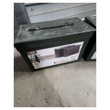 Military Style 30 & 50 Cal Ammo Storage Cans 2-Pack - very good condition, just have light dust on the outside that will clean off easily