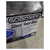 Ford Logo Steel Tool Box by GOBOXES - Brand new in open box, still has plastic wrapper around it.