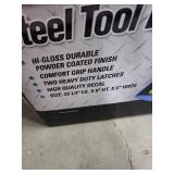 Ford Logo Steel Tool Box by GOBOXES - Brand new in open box, still has plastic wrapper around it.