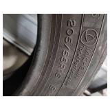 One Michelin Premier All Season Tire - Size 205/55R16 - previous use but tread life left