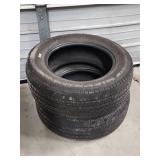 Two Michelin Energy LX4 P225/60R16 Tires - most likely previously used, but have tread life left on them