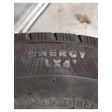 Two Michelin Energy LX4 P225/60R16 Tires - most likely previously used, but have tread life left on them