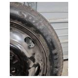 Maxxis Spare Tire and Steel Wheel 145/70R19 - very good tread - potentially unused