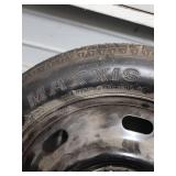 Maxxis Spare Tire and Steel Wheel 145/70R19 - very good tread - potentially unused
