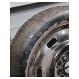 Maxxis Spare Tire and Steel Wheel 145/70R19 - very good tread - potentially unused