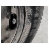 Maxxis Spare Tire and Steel Wheel 145/70R19 - very good tread - potentially unused