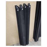 5 Tier metal frame gorilla shelf with wood shelves- all pieces accounted for - just needs assembled!  48" W x 24" D x 84" H - all pieces in very good condition