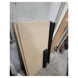 5 Tier metal frame gorilla shelf with wood shelves- all pieces accounted for - just needs assembled!  48" W x 24" D x 84" H - all pieces in very good condition