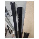 2 Tier metal gorilla shelf - Only enough parts to make a short 2 shelf unit.  48" W x 24" D x 48" H.  All pieces in great condition, potentially unused