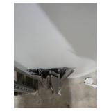 Steel gorilla shelf with White MDF Shelf Boards -  6 Tier - 48"W x 18"D x 84"H. Open box, appears new (bottom of box was falling apart, so only have the top of the box).  All pieces accounted for.