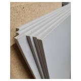 Steel gorilla shelf with White MDF Shelf Boards -  6 Tier - 48"W x 18"D x 84"H. Open box, appears new (bottom of box was falling apart, so only have the top of the box).  All pieces accounted for.