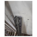 Extra steel shelving supports for 48" Wide shelf unit - Twelve 48" W shelf brackets, and 8 corner pieces.  (No short side/depth shelf brackets)