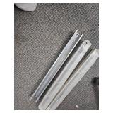 5 metal brackets (4 are new in package)