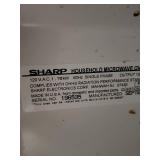 Sharp Carousel 1.7kW Microwave Oven Model R428JK - 21.5"W x 18.25" D x 12 1/4"H - tested works.  Needs a quick cleaning.