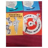 1950s Country Music Program Books collection