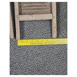 2 small Vintage Wood and Metal Washboards (both are dusty and need cleaned)