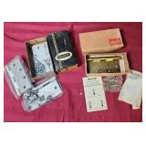 One box Stanley Hinges (qty 3) brand new - and One Box Hager Hinge previously used (qty 1) - both include screws - all are 4 1/2" x 4 1/2" hinges