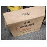 Vintage Superlectric Automatic Instant Heat Space Heater - Works well, heats up Fast! But not very quite.  Includes original box.
