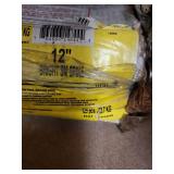 Grip-Rite Construction 12" Bright SM Spike Bulk Pack - Open Box at least half full if not more