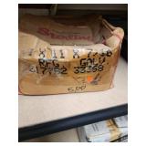 Sterling Box of Galvanized Roofing Nails 1 x 1 x 7/16 - Made in USA - Open Box about 1/4 full