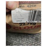 Tree Island Steel Square Cut Nails Box - Full 50lb Box, still had strap on it (opened for phot).  1 1/4 Boite Galvanise A Chaud