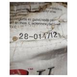 Grip Rite Nails 5d 1-3/4" Hot Galvanized Box Nails - 50 pounds new unopened box