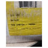 Keystone 50LB box of nails - new unopened box - hard to confirm size of nails due to wear on label (see picture)