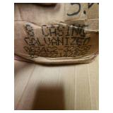 Sterling 8 Casing Galvanized Nails - 3/4 full box (box cardboard is worn out on the bottom, box will be inside of another box for transport)