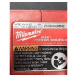3 Milwaukee Charger/Power Sources - M18 Power Source Cat# 49-24-2371, M12 Heated Gear Cat # 43-72-1025, and Class 2 Battery Charger Cat # 48-59-0192 - all untested, no batteries to try them out with