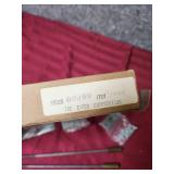 Cipco Corp - Two Flush Bolts with 12" metal rods - new in original box with mounting screws