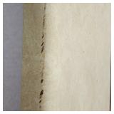 Formica Countertop - has a hook drilled in the middle of it.  Has some wear/small chips and edge has some scuff marks. Measures 88 1/4" W x 18" D - finished edge is 1.5" H