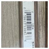 Metal Shelf Pilaster, Adjustable Shelf Wall Mount standards N229-484 Fruitwood Finish - count of 10 - no mounting hardware included