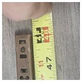 Metal Shelf Pilaster, Adjustable Shelf Wall Mount standards N229-484 Fruitwood Finish - count of 10 - no mounting hardware included