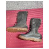 LaCrosse 5-Buckle Rubber Boots - mens size 8