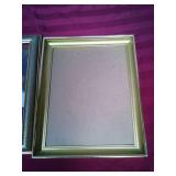 Photo Frame Set - 3 Frames Featuring a Holson Fine Metals Hand Polished Frame