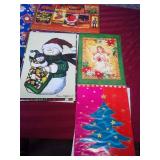 Christmas Holiday Gift Box Set (comes inside of a cute owl Cracker Barrel reusable shopping bag)