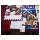 Christmas Holiday Gift Box Set (comes inside of a cute owl Cracker Barrel reusable shopping bag)